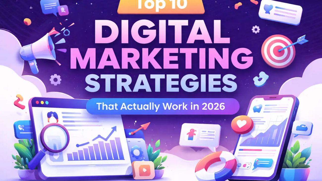 Top 10 digital marketing strategies for 2026